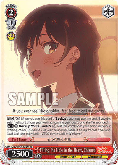 Filling the Hole in the Heart, Chizuru (Holo) (KNK/W86-E053S) — Rent-A-Girlfriend