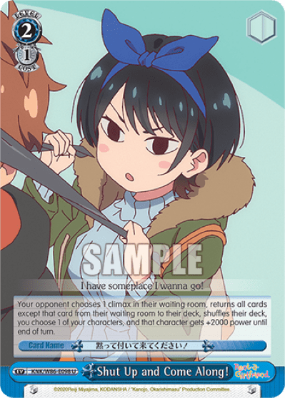 Shut Up and Come Along! (KNK/W86-E098) — Rent-A-Girlfriend