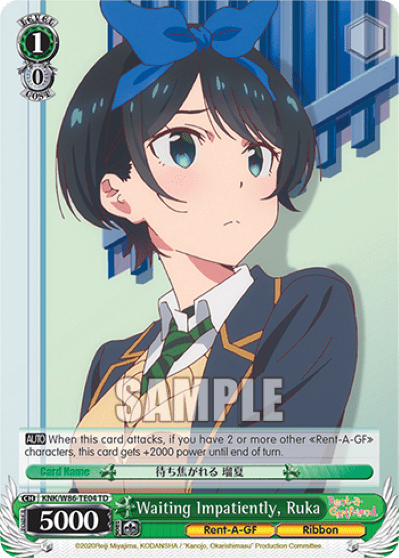 Waiting Impatiently, Ruka (KNK/W86-TE04) — [TD] Rent-A-Girlfriend