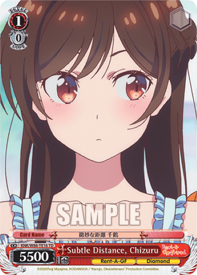 Subtle Distance, Chizuru (KNK/W86-TE16) — [TD] Rent-A-Girlfriend