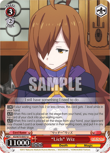 “Lich” Wiz (KS/W75-E057) — KONOSUBA -God’s blessing on this wonderful world! Re:Edit