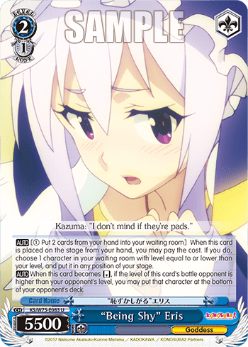 “Being Shy” Eris (KS/W75-E083) — KONOSUBA -God’s blessing on this wonderful world! Re:Edit