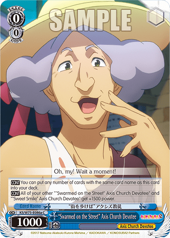 “Swarmed on the Street” Axis Church Devotee (KS/W75-E086a) — KONOSUBA -God’s blessing on this wonderful world! Re:Edit