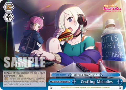 Crafting Melodies (SIN/W109-E138) — Love Live! School idol festival 2 MIRACLE LIVE!
