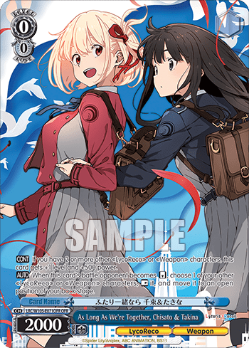As Long As We're Together, Chisato & Takina (LRC/W105-E071OFR) — Lycoris Recoil