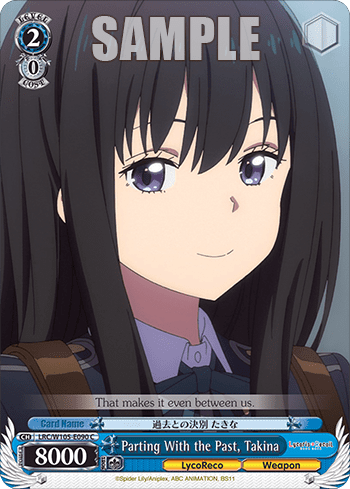 Parting With the Past, Takina (LRC/W105-E090) — Lycoris Recoil