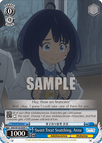 Sweet Treat Snatching, Anna (MKI/W126-E091) — Booster Pack Makeine: Too Many Losing Heroines!