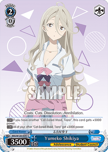 Yumeko Shikiya (MKI/W126-E097) — Booster Pack Makeine: Too Many Losing Heroines!