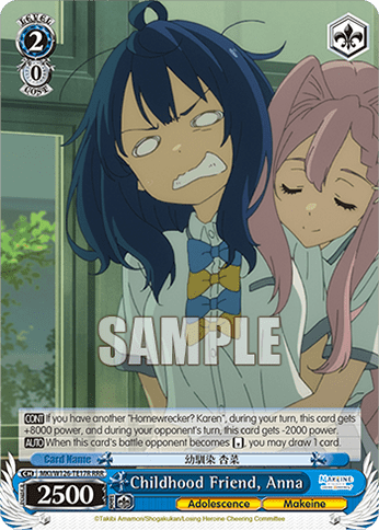 Childhood Friend, Anna (MKI/W126-TE17R) — [TD] Trial Deck Makeine: Too Many Losing Heroines!