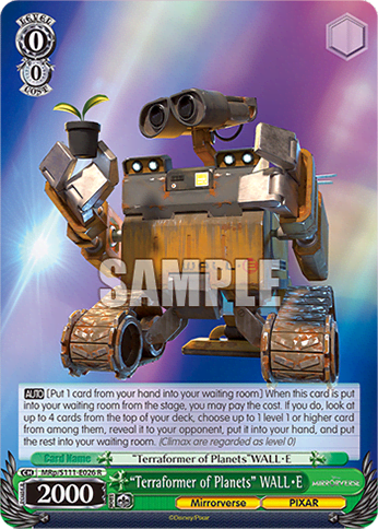 “Terraformer of Planets” WALL・E (MRp/S111-E026) — Booster Pack Disney Mirrorverse