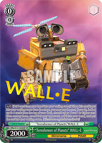 “Terraformer of Planets” WALL・E (MRp/S111-E026SP) — Booster Pack Disney Mirrorverse