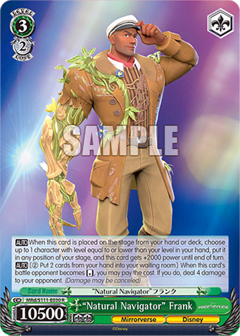 “Natural Navigator” Frank (MRd/S111-E030) — Booster Pack Disney Mirrorverse