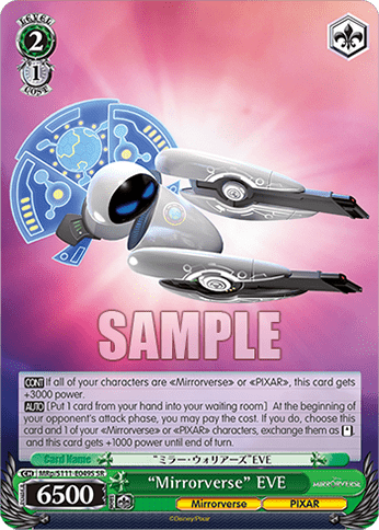 “Mirrorverse” EVE (Holo) (MRp/S111-E049S) — Booster Pack Disney Mirrorverse
