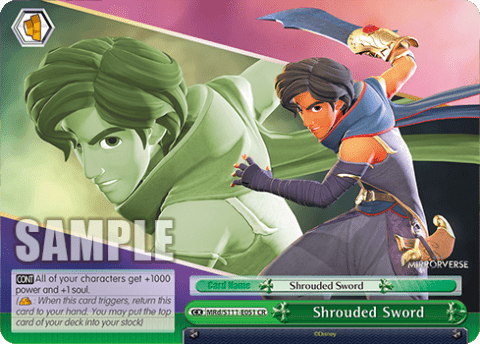 Shrouded Sword (MRd/S111-E051) — Booster Pack Disney Mirrorverse