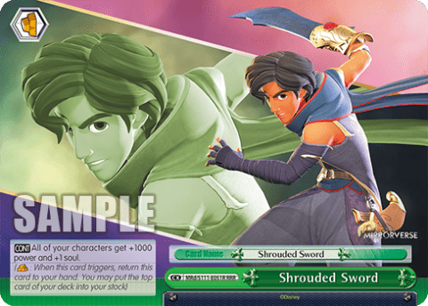 Shrouded Sword (MRd/S111-E051R) — Booster Pack Disney Mirrorverse