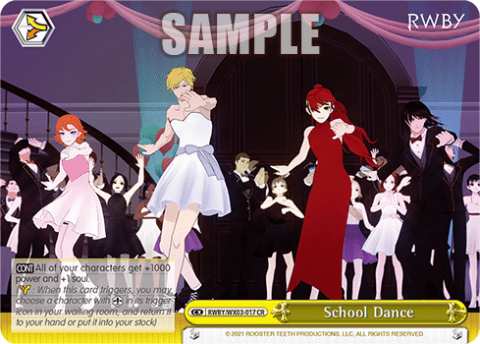 School Dance (RWBY/WX03-017) — RWBY