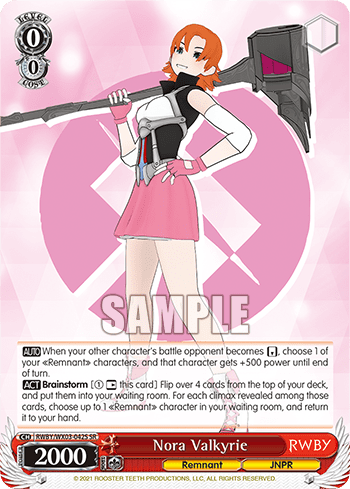 Nora Valkyrie (Holo) (RWBY/WX03-042S) — RWBY