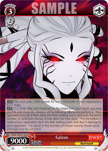 Salem (RWBY/WX03-045) — RWBY