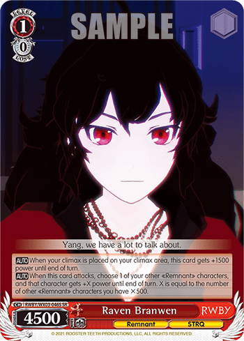 Raven Branwen (Holo) (RWBY/WX03-046S) — RWBY