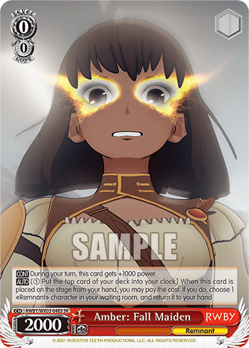 Amber: Fall Maiden (Holo) (RWBY/WX03-048S) — RWBY