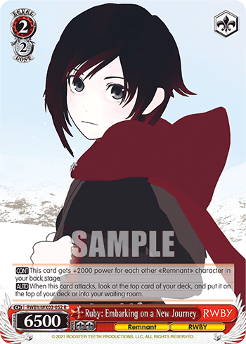 Ruby: Embarking on a New Journey (RWBY/WX03-052) — RWBY