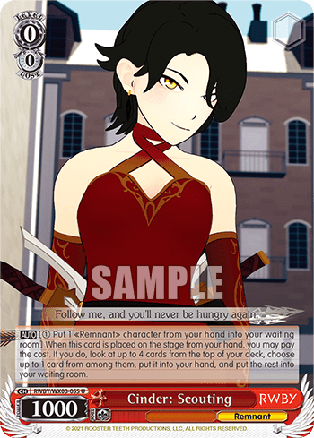 Cinder: Scouting (RWBY/WX03-055) — RWBY
