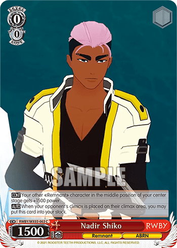 Nadir Shiko (RWBY/WX03-063) — RWBY