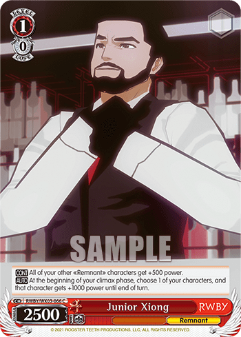 Junior Xiong (RWBY/WX03-066) — RWBY