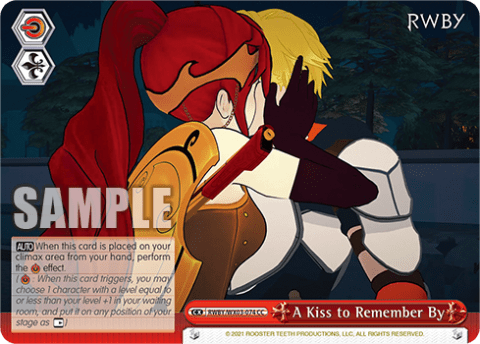 A Kiss to Remember By (RWBY/WX03-074) — RWBY