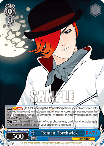 Roman Torchwick (RWBY/WX03-078) — RWBY