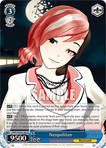 Neopolitan (RWBY/WX03-083) — RWBY