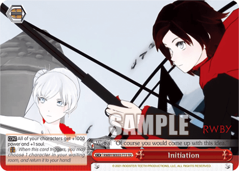 Initiation (RWBY/WX03-T13) — [TD] RWBY