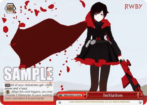 Initiation (Holo) (RWBY/WX03-T13S) — [TD] RWBY