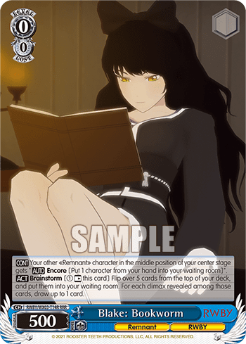 Blake: Bookworm (RWBY/WX03-T14R) — [TD] RWBY