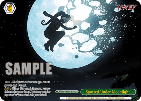 Spotted Under Moonlight (RWBY/WXE01-26OFR) — [EX] RWBY