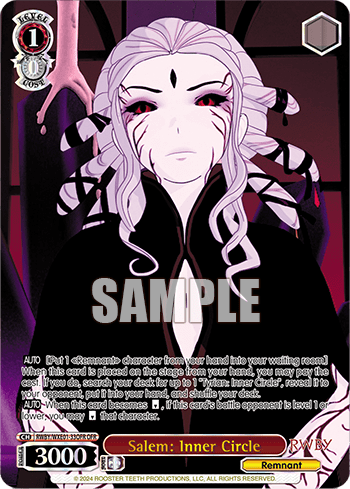 Salem: Inner Circle (RWBY/WXE01-33OFR) — [EX] RWBY