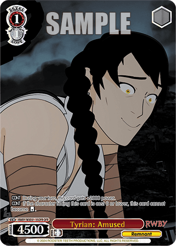 Tyrian: Amused (RWBY/WXE01-35OFR) — [EX] RWBY