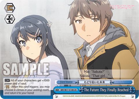 The Future They Finally Reached (SBY/W77-E100) — Rascal Does Not Dream of a Dreaming Girl