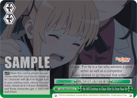 He Will Continue to Chase After Us From Now On (SHS/W98-E058) — Saekano the Movie: Finale