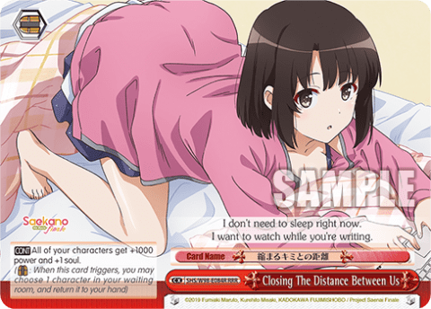 Closing The Distance Between Us (SHS/W98-E084R) — Saekano the Movie: Finale