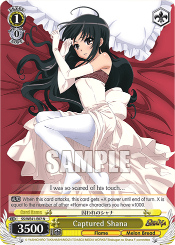 Captured Shana (SS/WE41-E07) — [EX] Shakugan no Shana