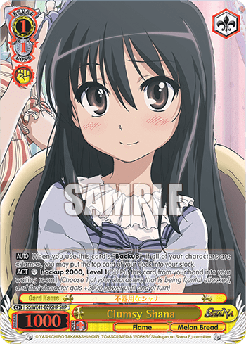 Clumsy Shana (SS/WE41-E09SHP) — [EX] Shakugan no Shana