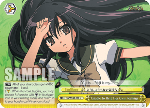 Unable to Help Her Own Feelings (SS/WE41-E18) — [EX] Shakugan no Shana