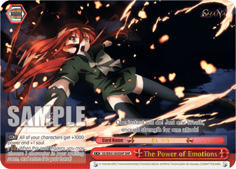 The Power of Emotions (SS/WE41-E45SHP) — [EX] Shakugan no Shana