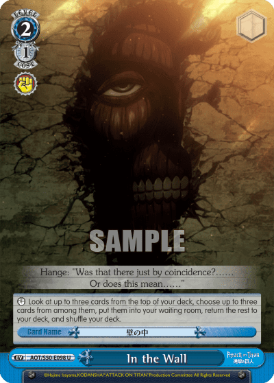 In the Wall (AOT/S50-E098) — Attack on Titan Vol.2