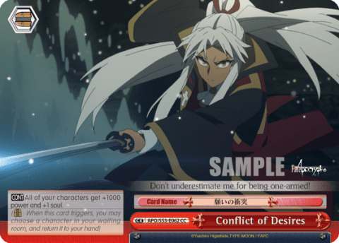 Conflict of Desires (APO/S53-E062) — Fate/Apocrypha