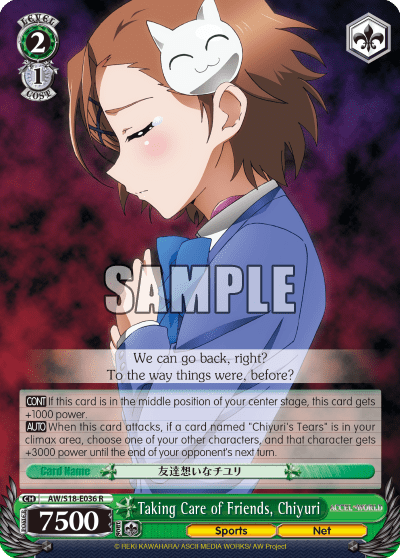 Taking Care of Friends, Chiyuri (AW/S18-E036) — Accel・World