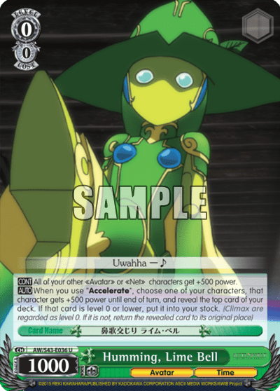 Humming, Lime Bell (AW/S43-E036) — Accel・World -Infinite Burst-