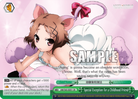 Special Exception for a Childhood Friend (AW/S43-E051) — Accel・World -Infinite Burst-