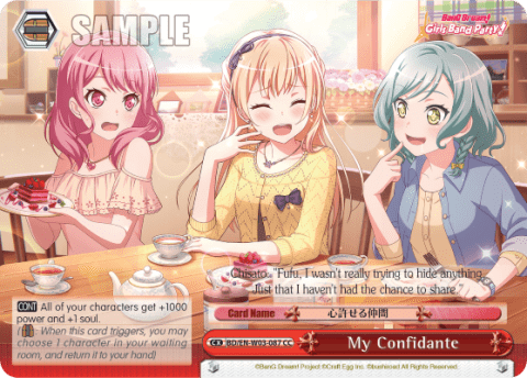My Confidante (BD/EN-W03-087) — BanG Dream! Girls Band Party! MULTI LIVE